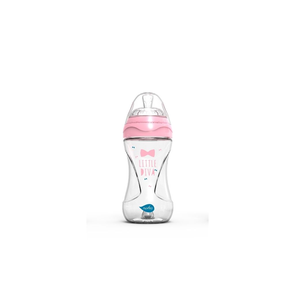 Biberon da 250ml - Rosa Little Diva